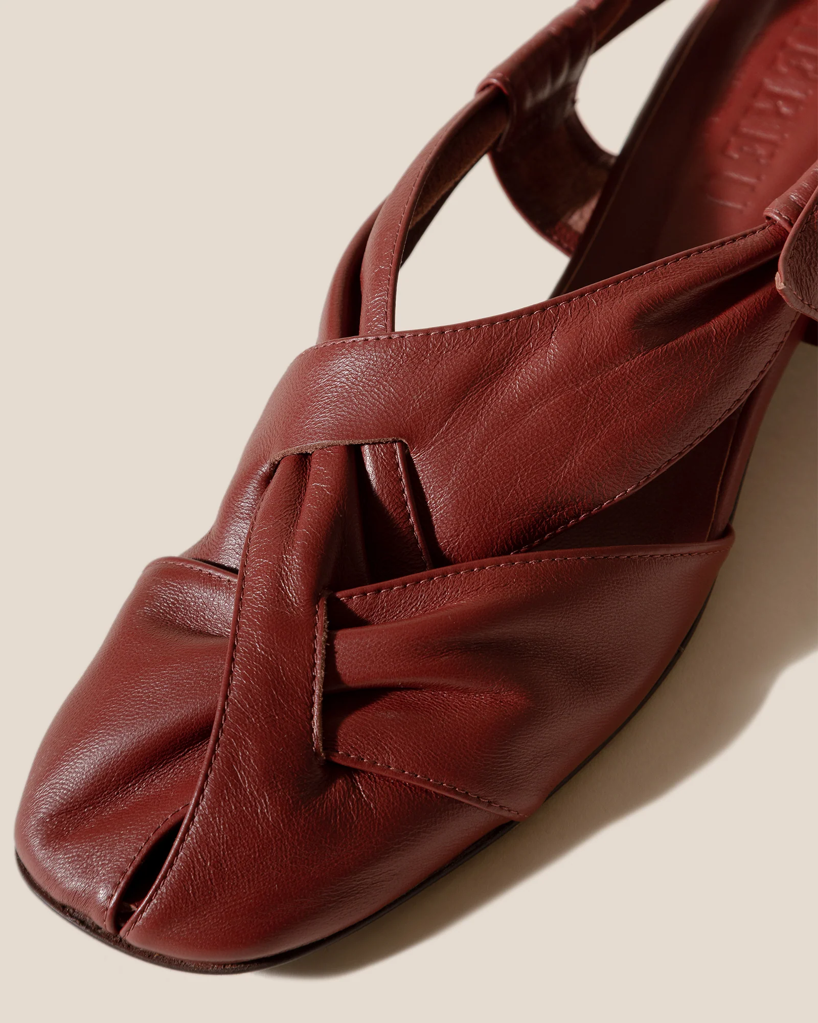 MAIA - Ruched Interlaced Sandal - Image 2