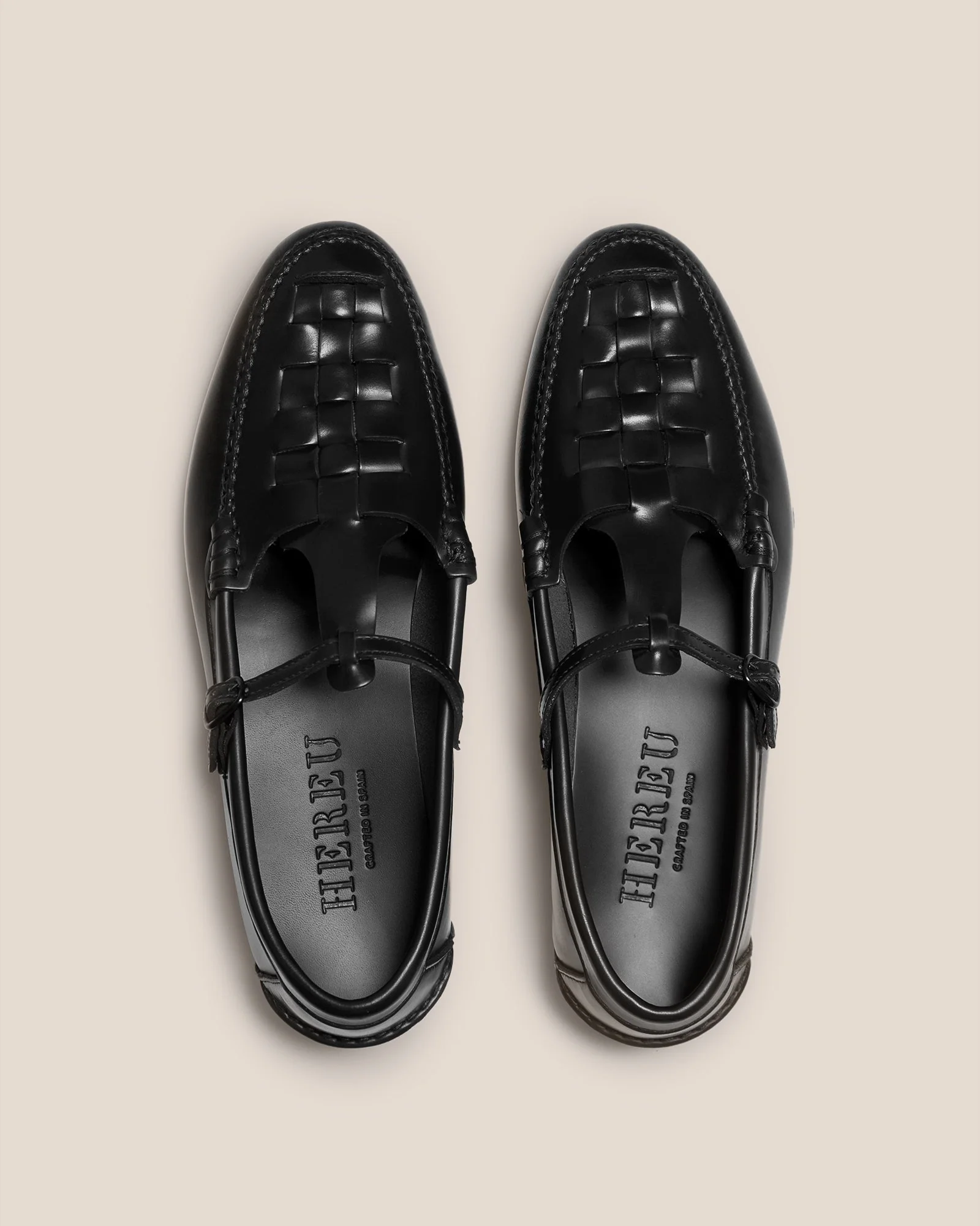 MAQUEDA - Interwoven T-Bar Loafer - Image 3