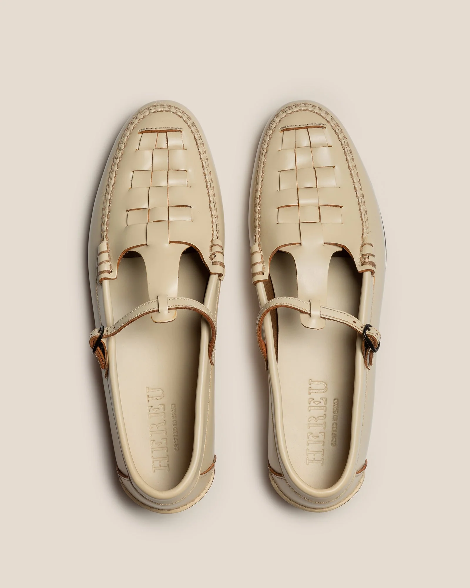 MAQUEDA - Interwoven T-Bar Loafer - Image 3