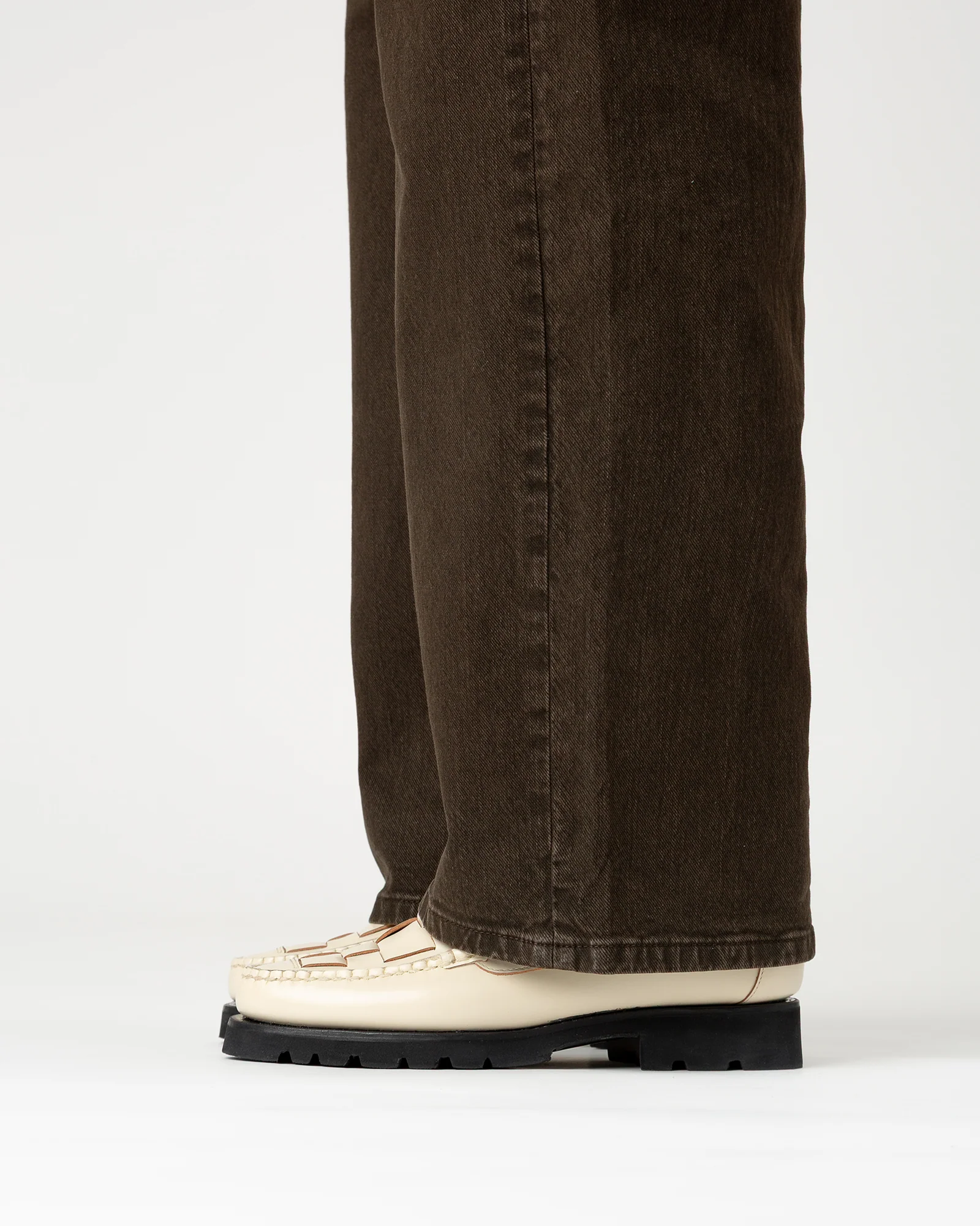 NOMBELA R SPORT - Men's Tread Sole Interwoven Detail Slip-On Loafer - Image 5