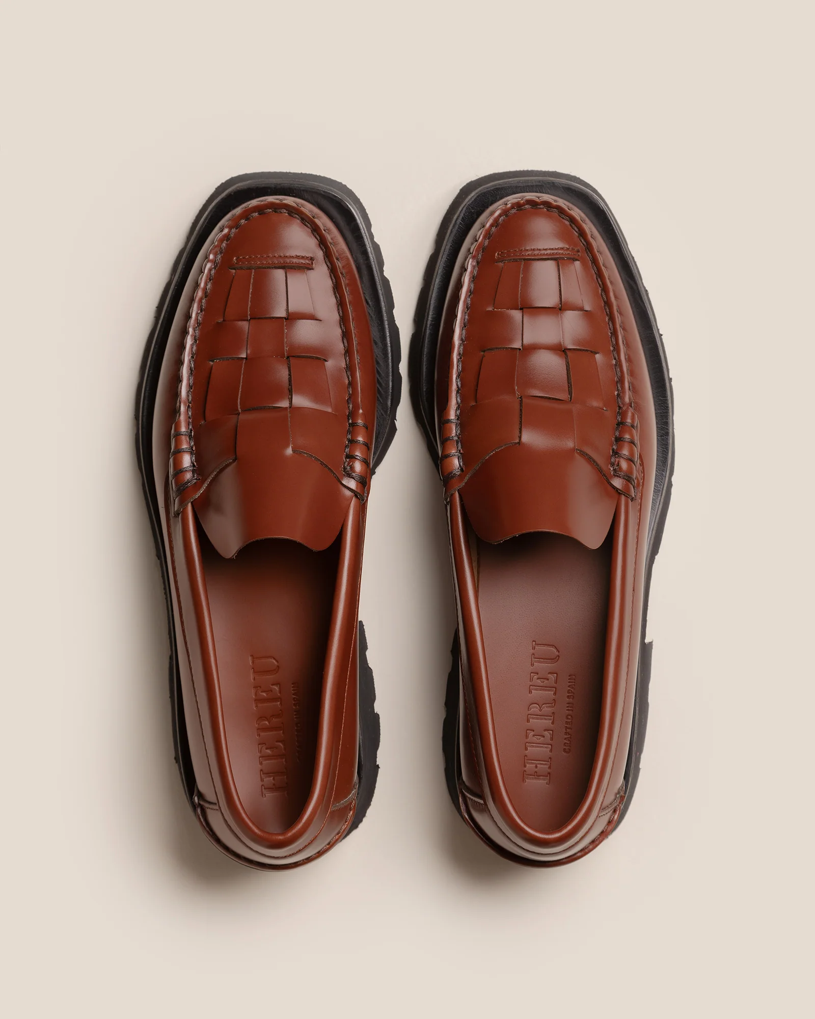 NOMBELA SPORT - Tread Sole Interwoven Detail Slip-On Loafer - Image 2