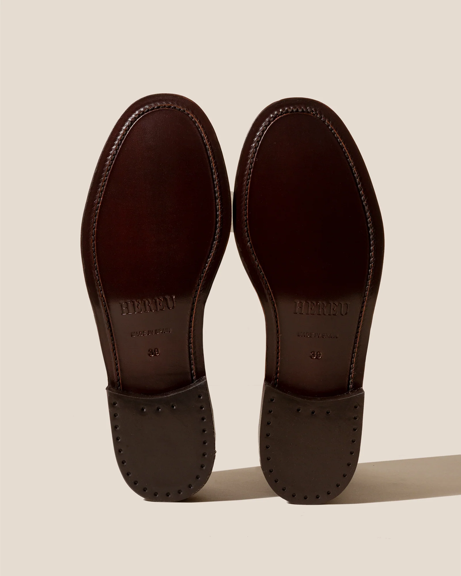 NOMBELA VEG TAN - Men's Interwoven Detail Slip-On Loafer - Image 5