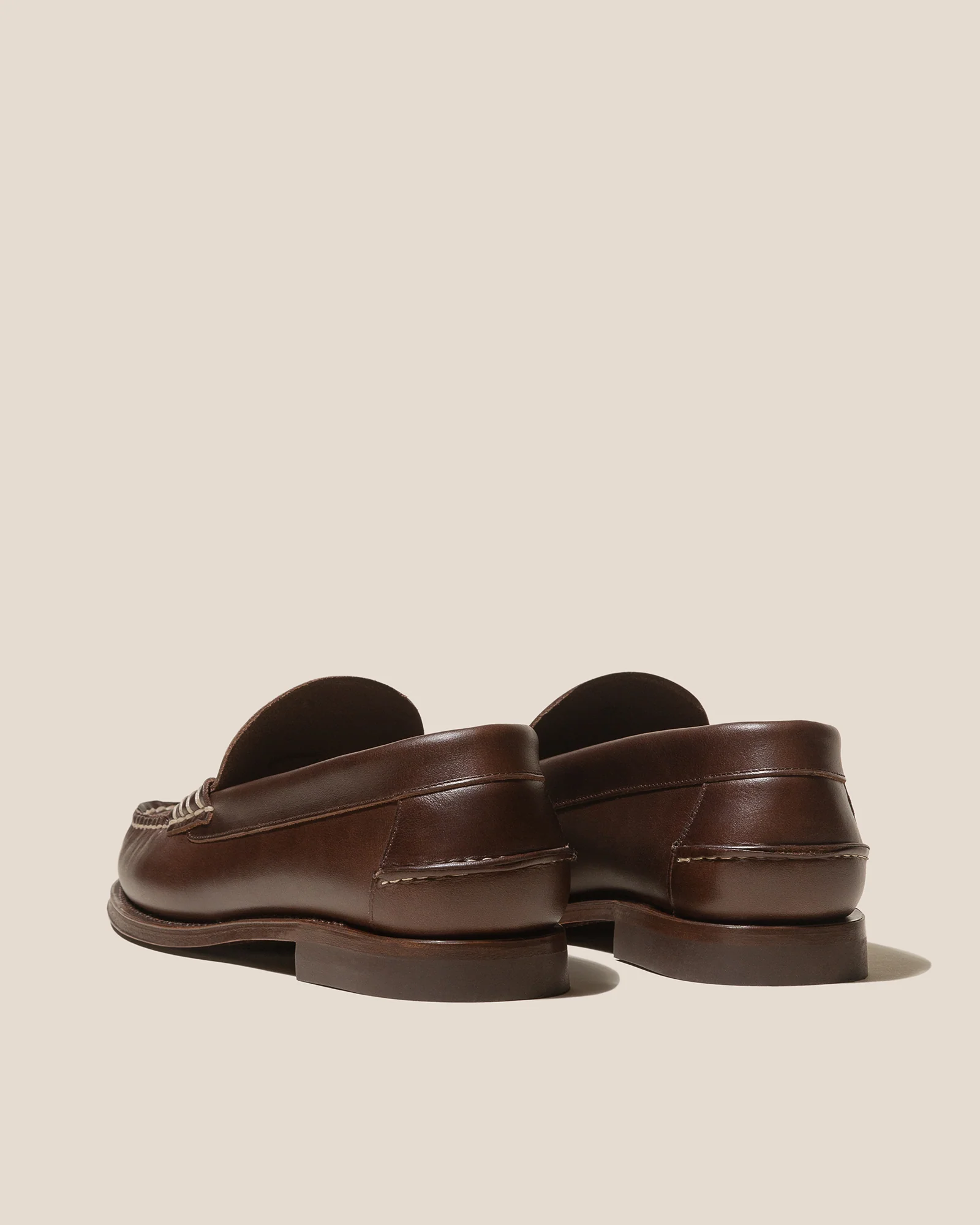 NOMBELA VEG TAN - Men's Interwoven Detail Slip-On Loafer - Image 4
