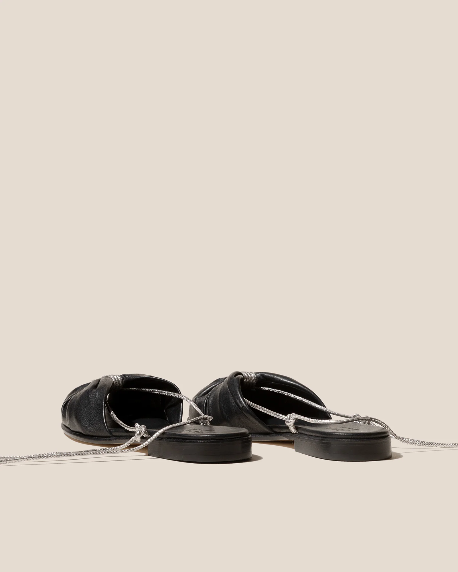NUAT - Ruched Lace-up Sandal - Image 3