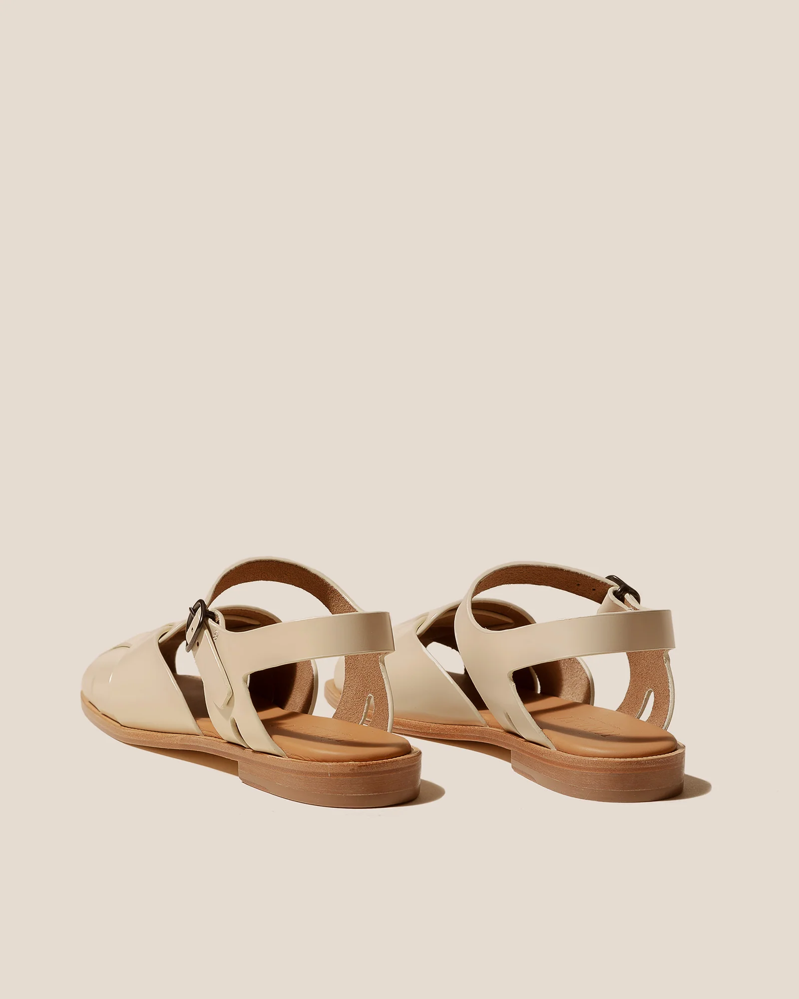 PEDRA - Squared Closed-Toe Fisherman Sandal - Image 3