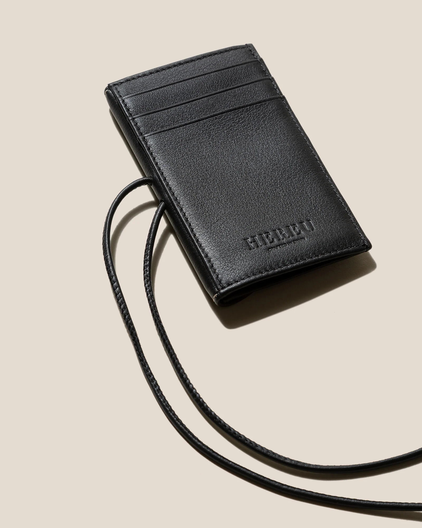 PENJAT - Leather Wallet with Strap - Image 4