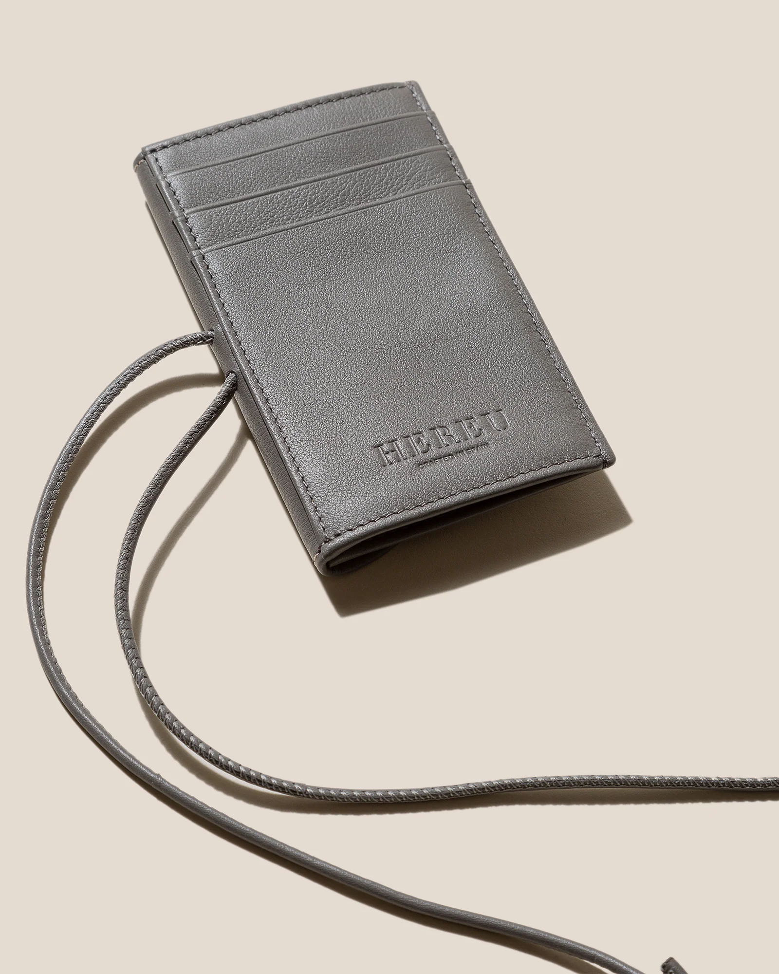 PENJAT - Leather Wallet with Strap - Image 4