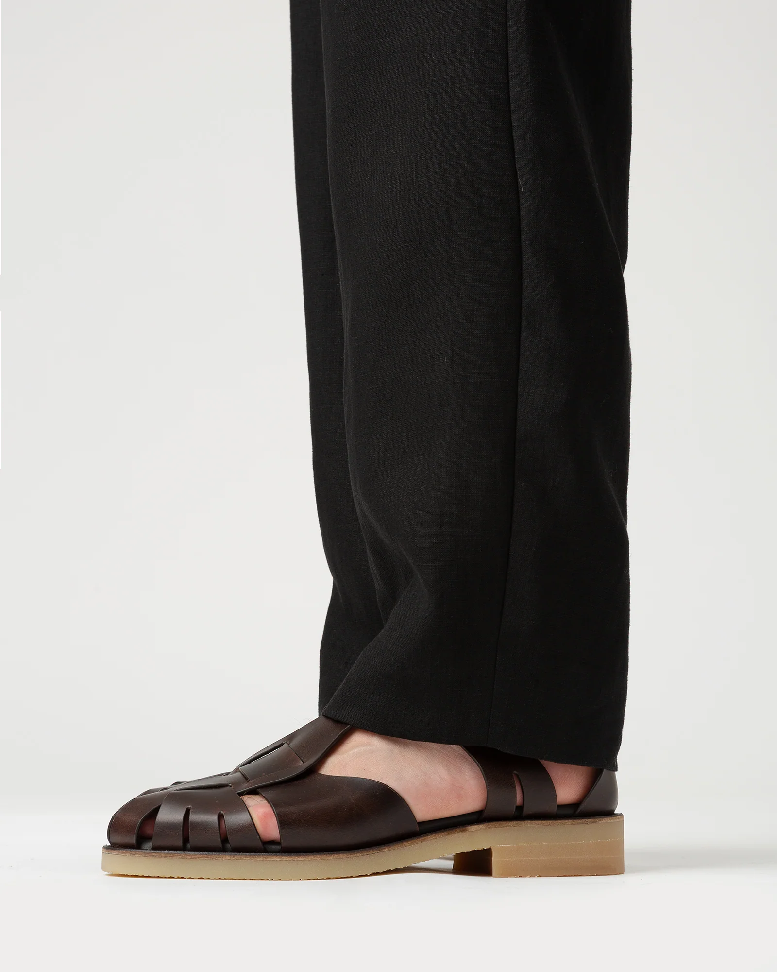 PESCA RUBBER VEG TAN - Men's Fisherman Sandal - Image 5
