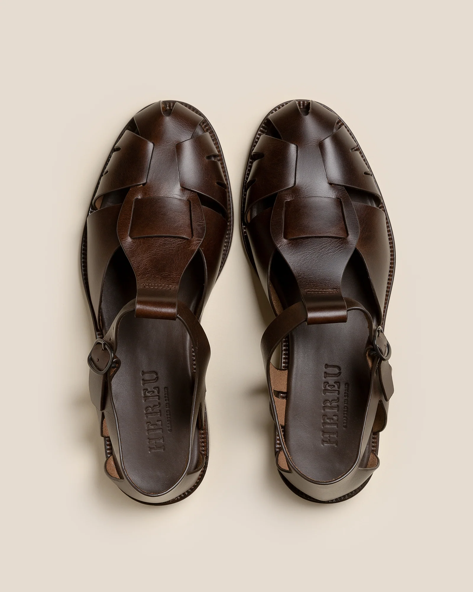 PESCA VEG TAN - Men's Fisherman Sandal - Image 3