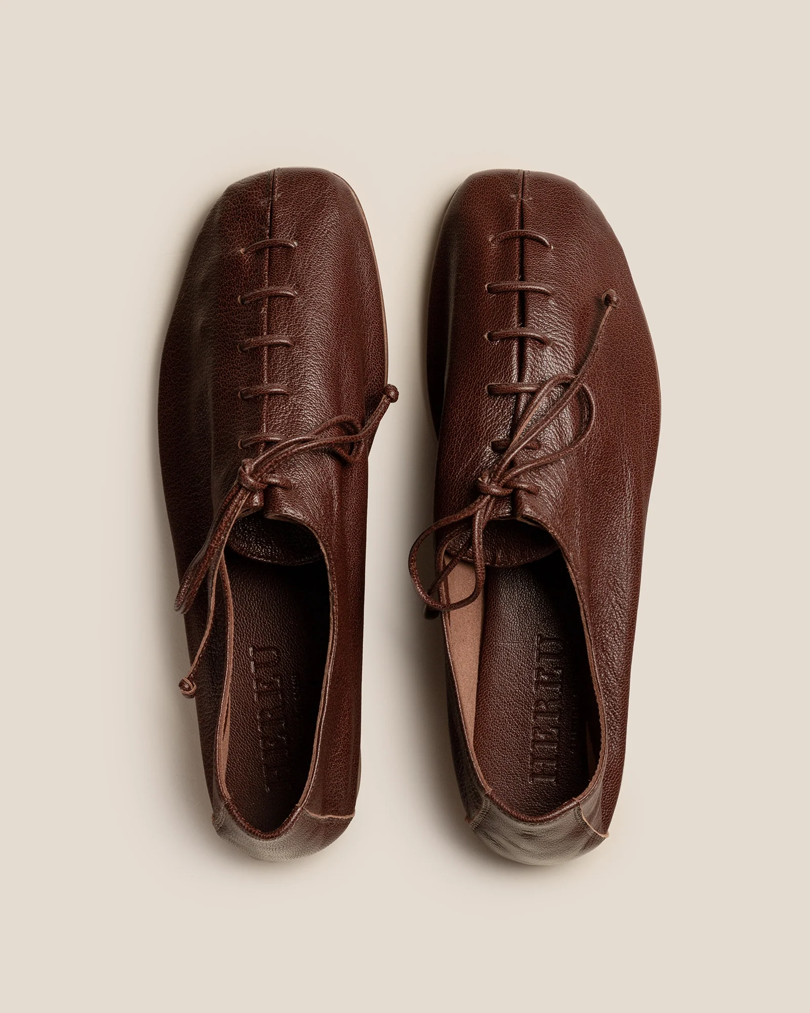 PLEGADA SHINY - Deconstructed Lace-up Shoe - Image 2