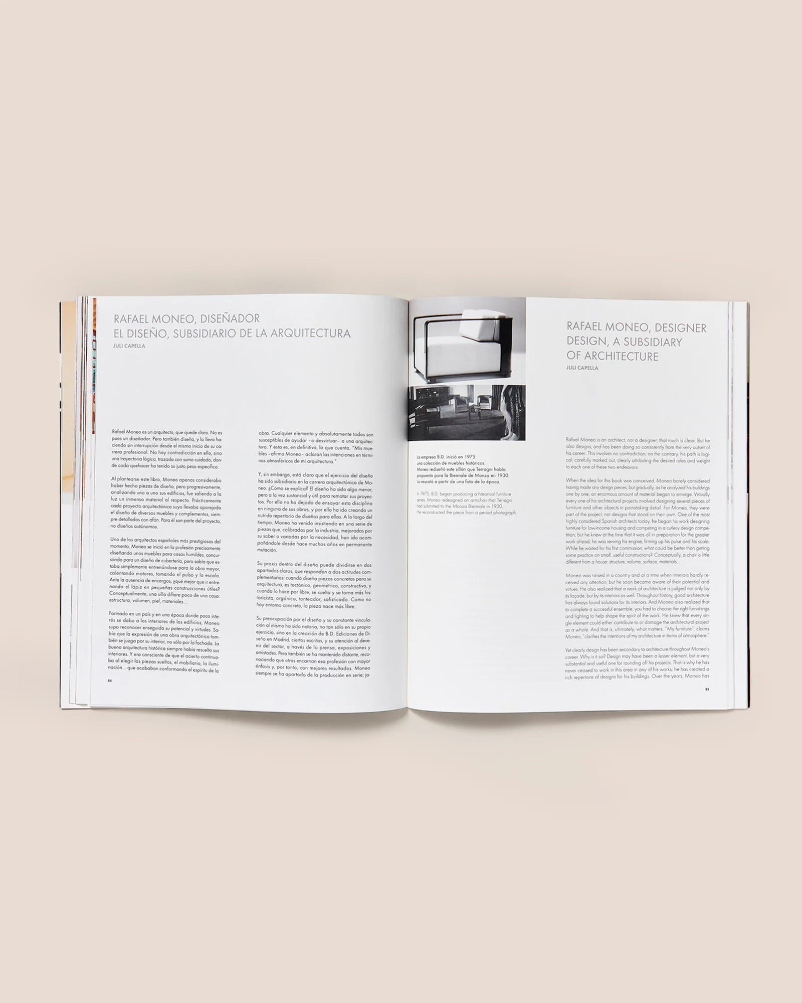RAFAEL MONEO - Juli Capella Book - Image 3