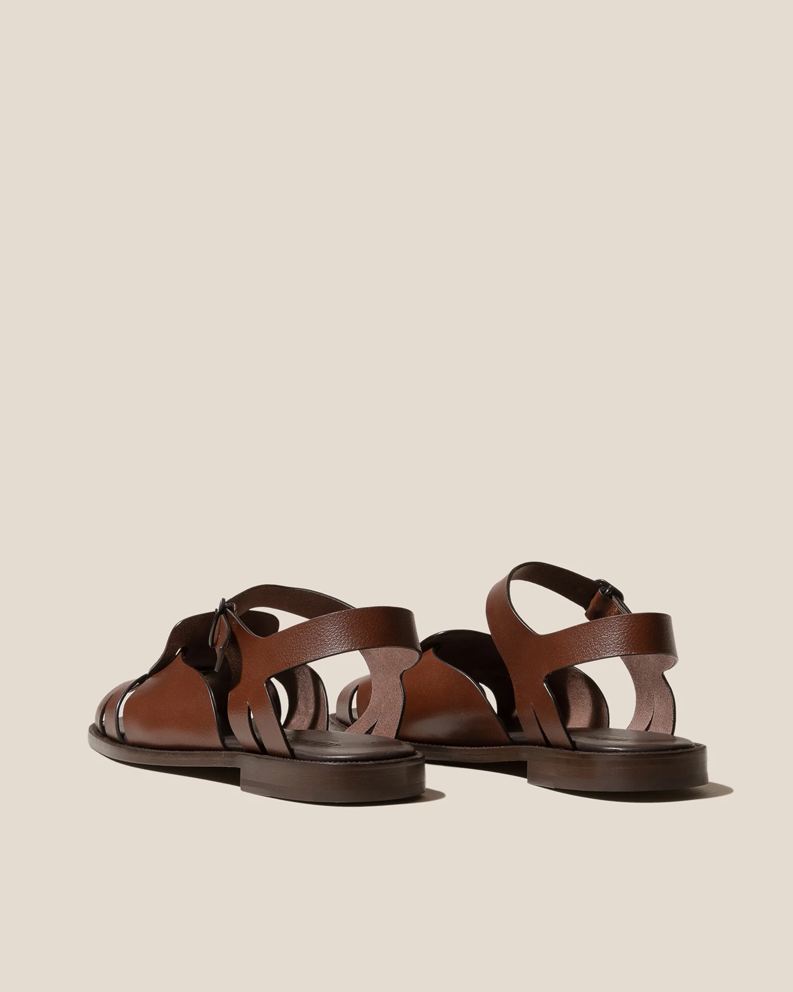ROCA GRAINY VEG TAN - Men's Square-toe Fisherman Sandal - Image 3