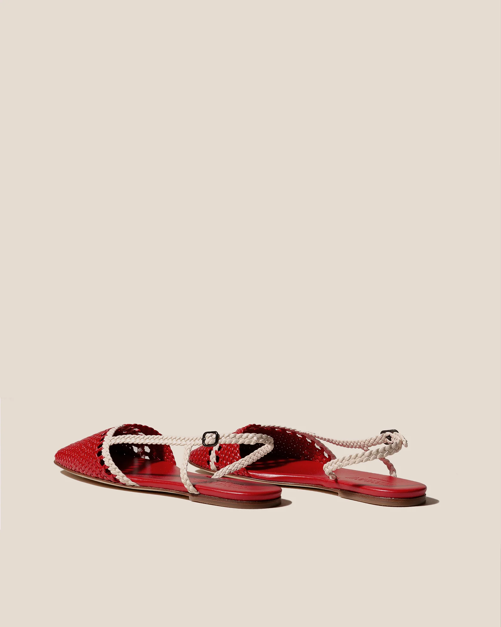 RONDAIA - Woven Asymmetrical Sandal - Image 4
