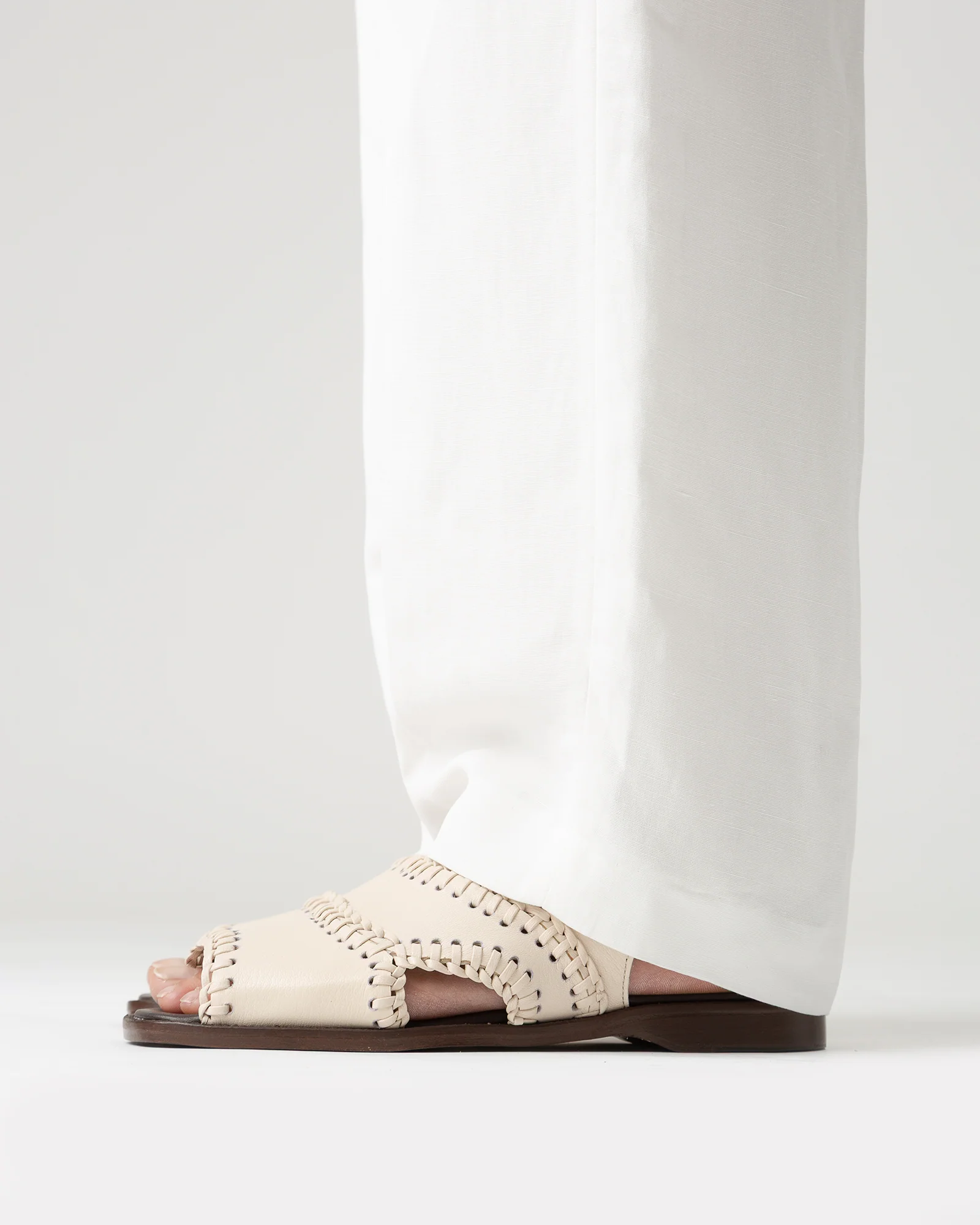 SASTRE SANDAL - Braided Seam Sandal - Image 5