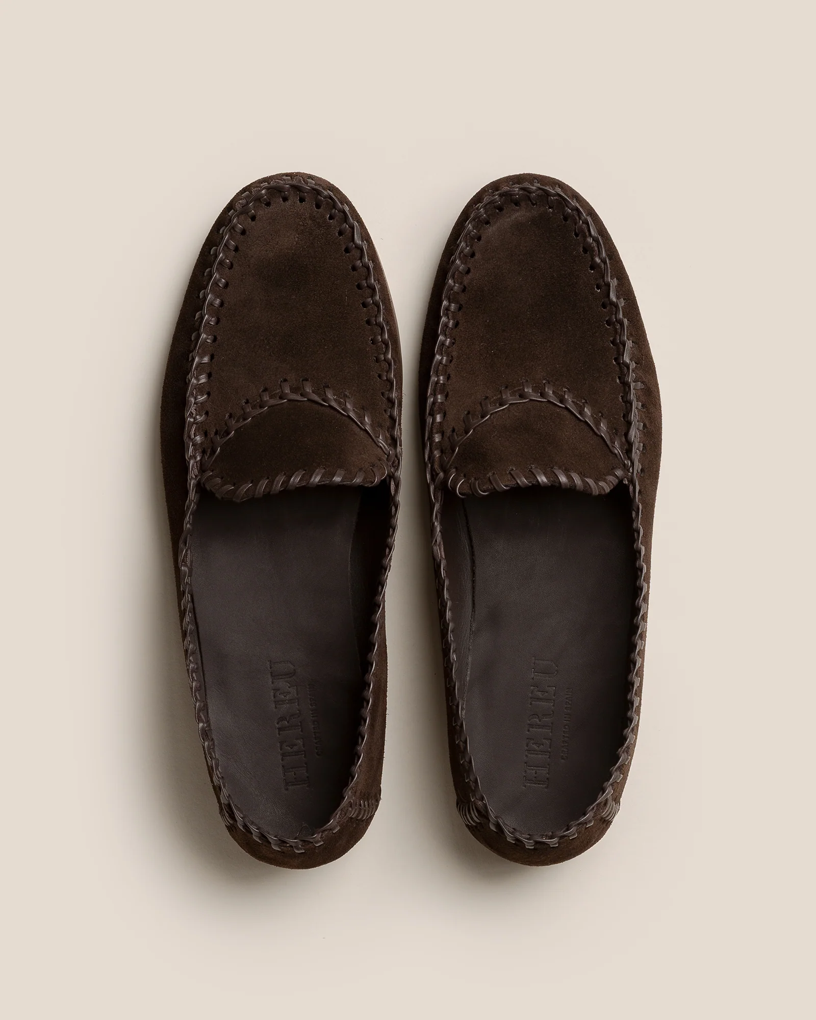 SASTRE SUEDE - Men's Braided Seams Slip-on Loafer - Image 2