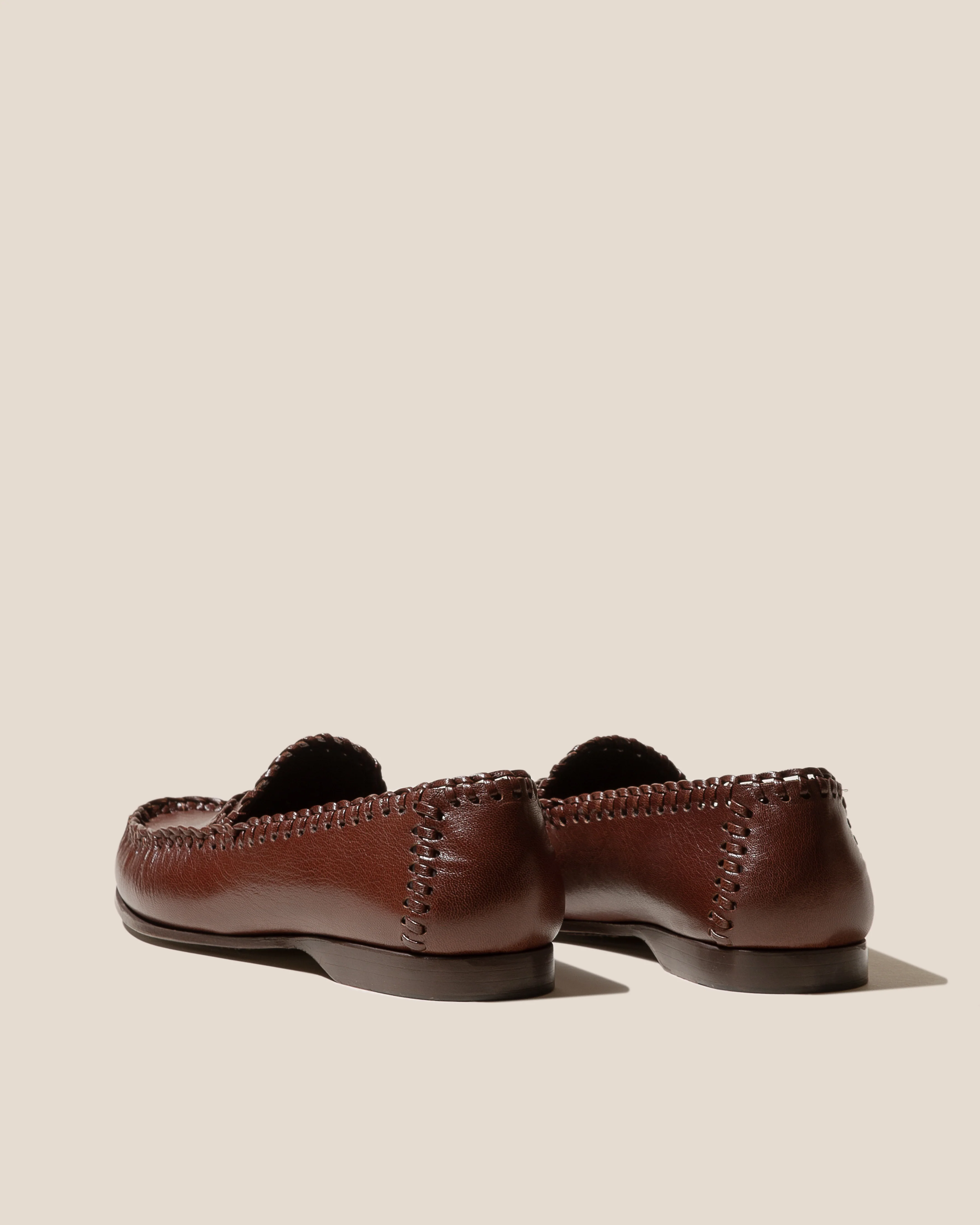 SASTRE SUPPLE SHINY - Braided Seam Slip-On Loafer - Image 3