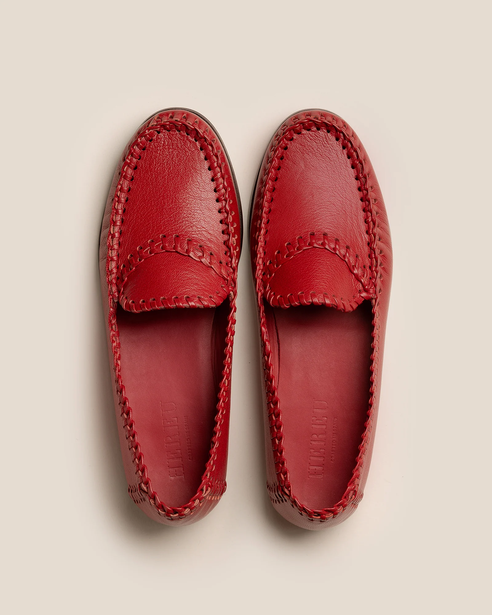 SASTRE SUPPLE SHINY - Braided Seam Slip-On Loafer - Image 3