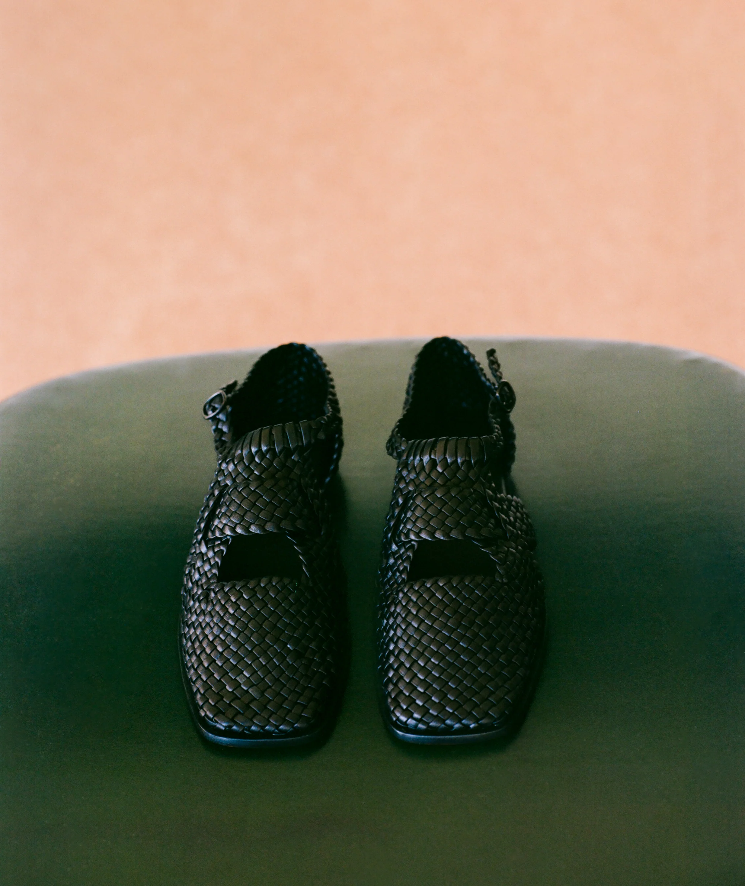 SERRA - Woven T-Bar Sandal - Image 5