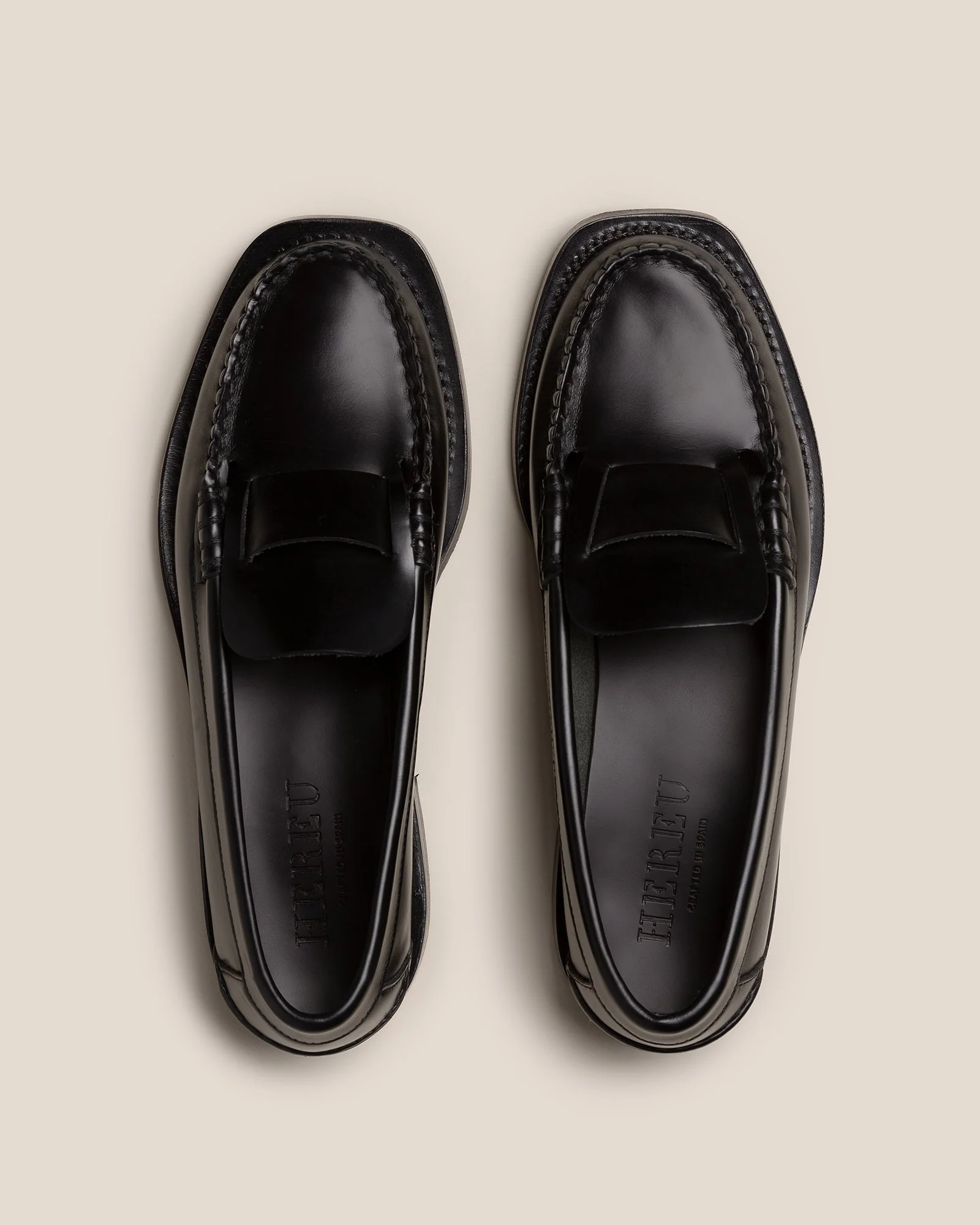 SINEU - Men's Interlaced Detail Slip-On Loafer - Image 3