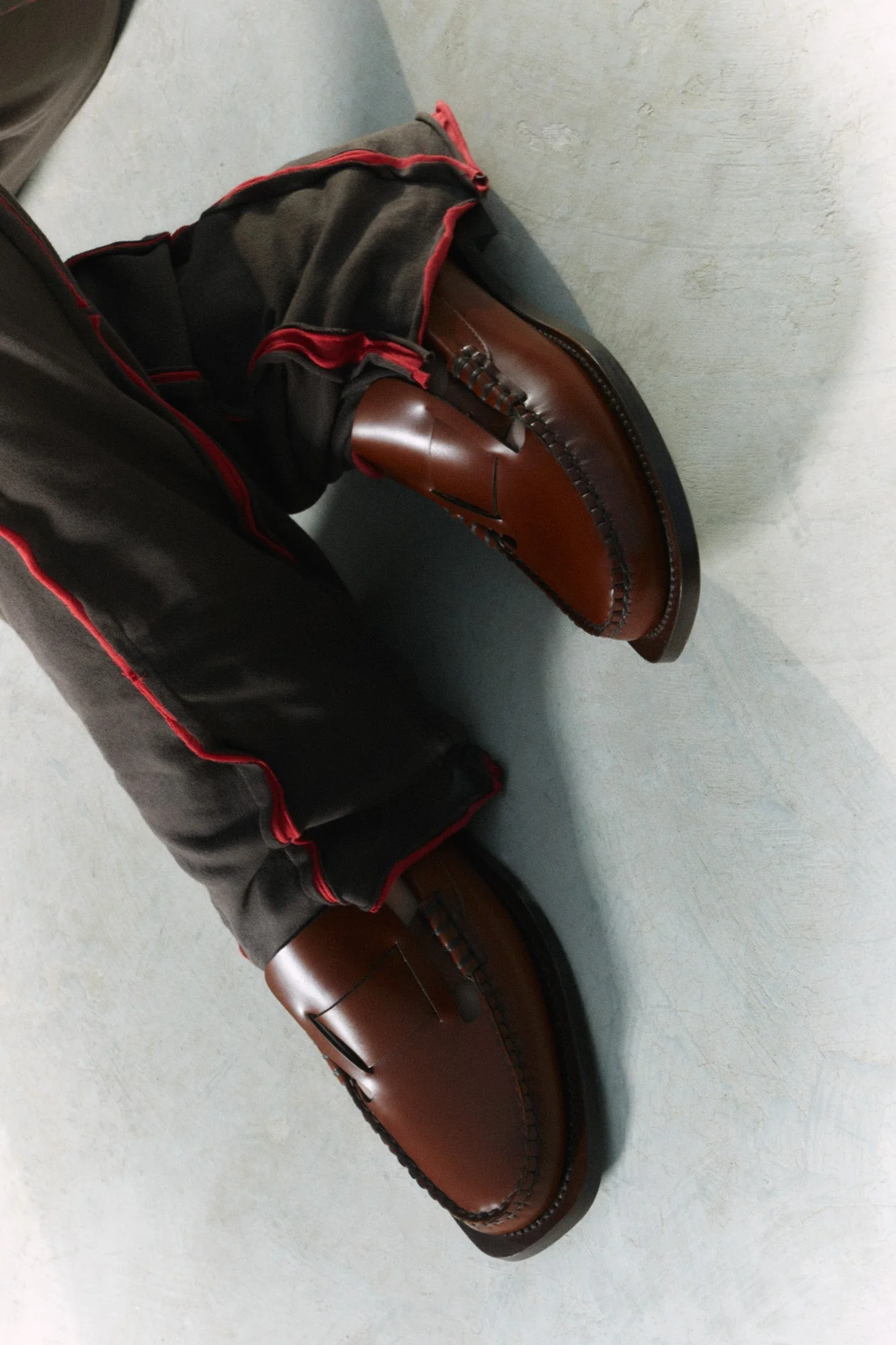 SINEU - Men's Interlaced Detail Slip-On Loafer - Image 6