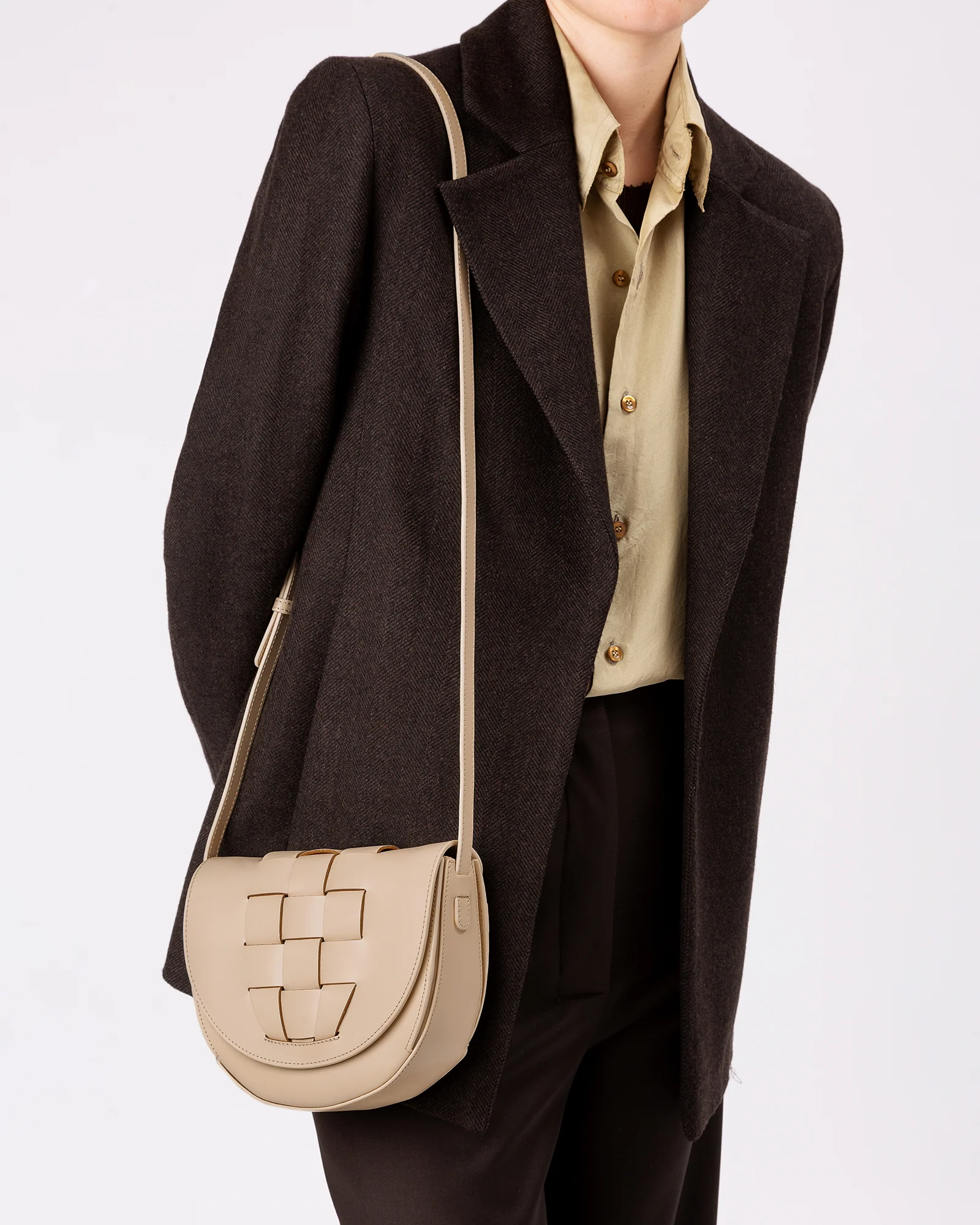 SINIA - Satchel Interwoven Front Detail Bag - Image 6