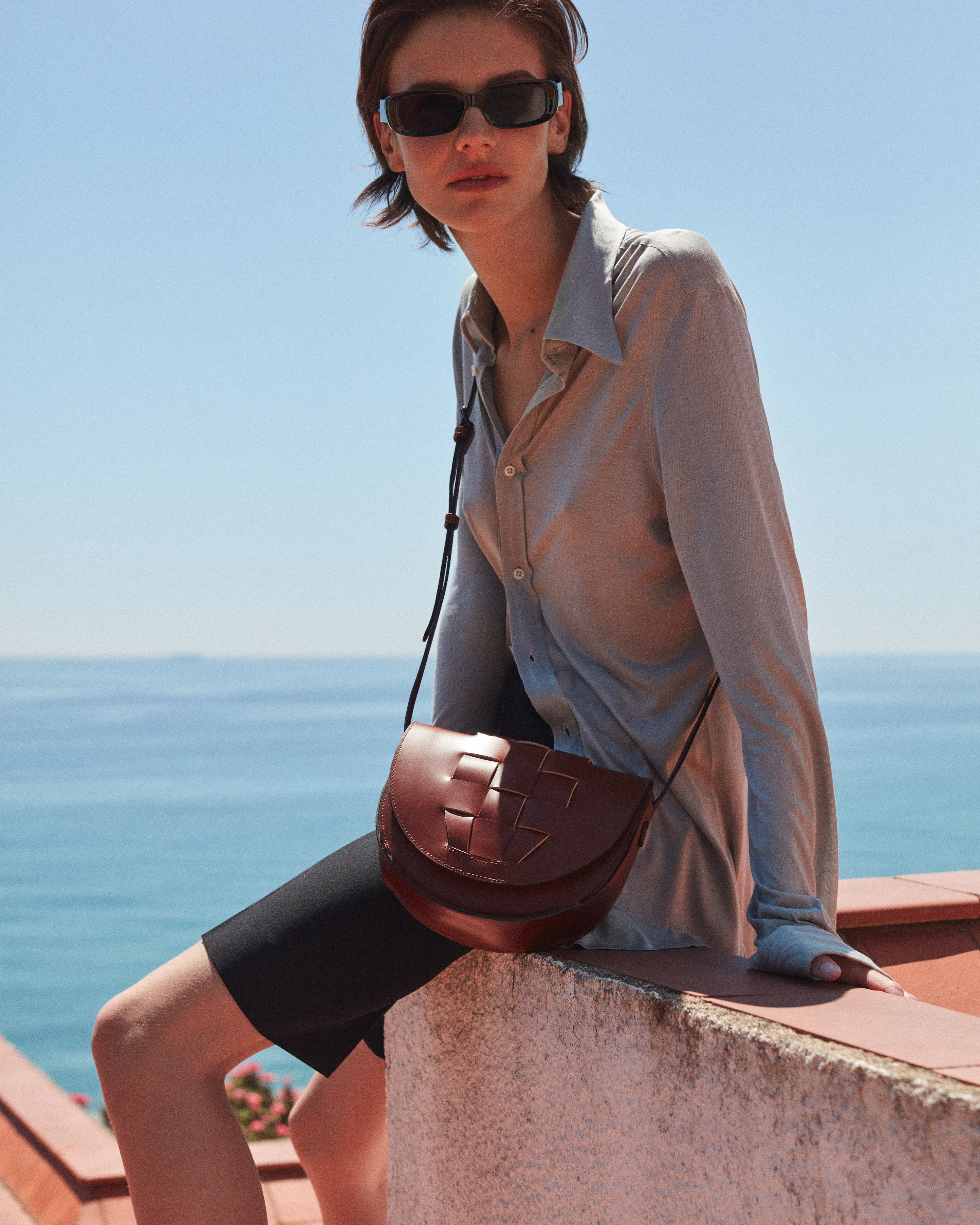 SINIA - Satchel Interwoven Front Detail Bag - Image 5