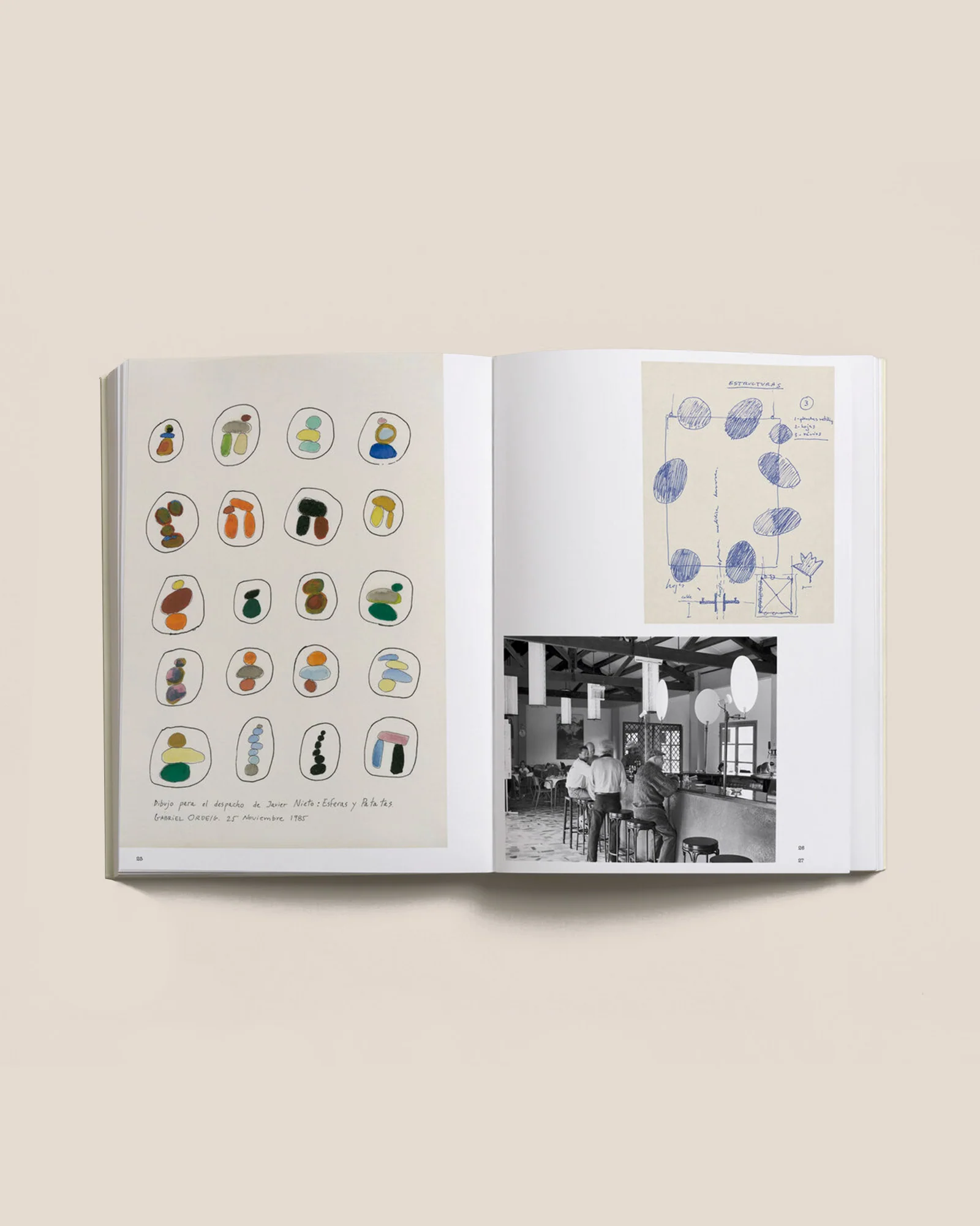 SPHERES AND POTATOES. UNDISCIPLINED PORTRAIT OF GABRIEL ORDEIG COLE - Various Authors Book - Image 3