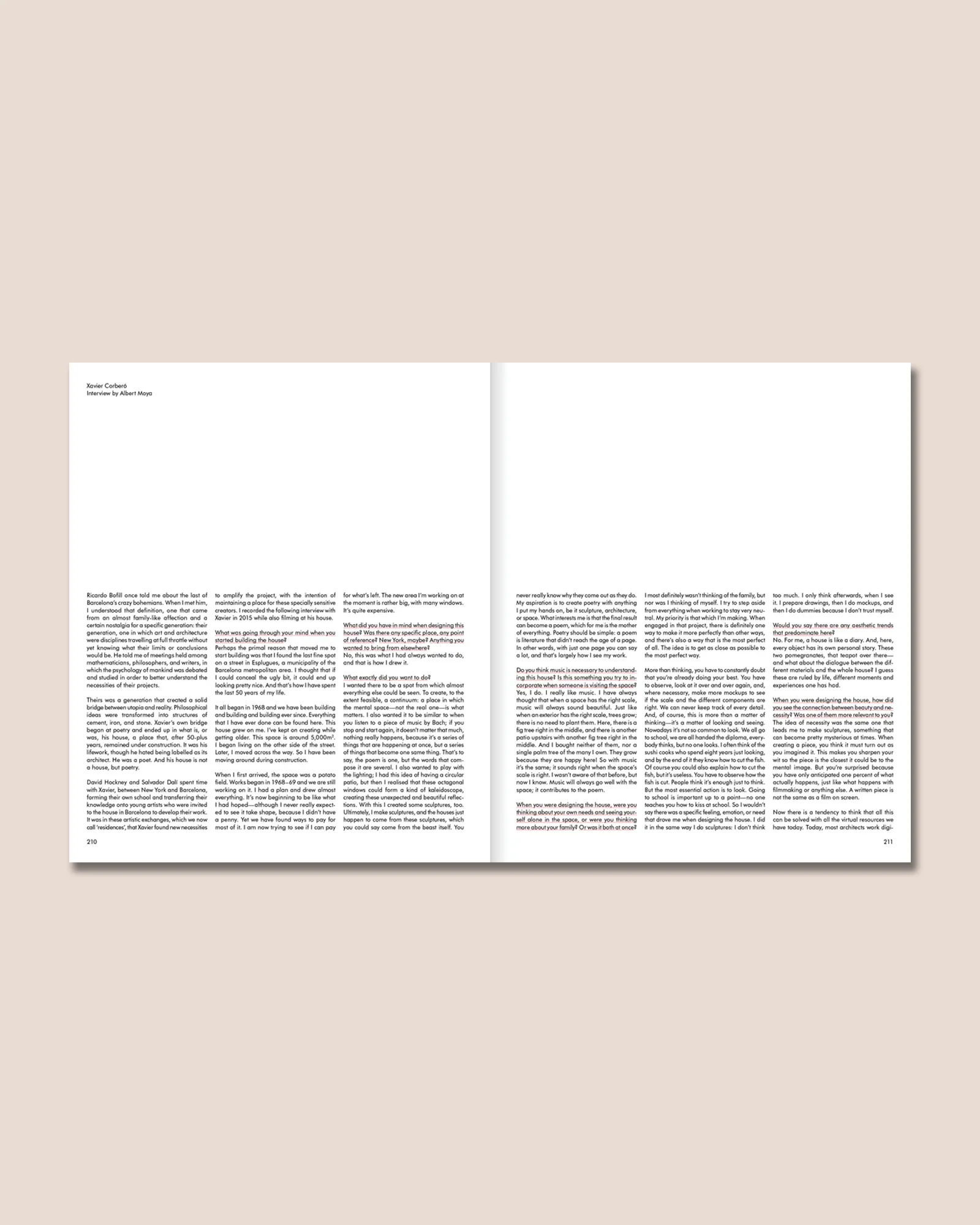THE HOUSE OF XAVIER CORBERÓ - Daniel Riera Book - Image 4