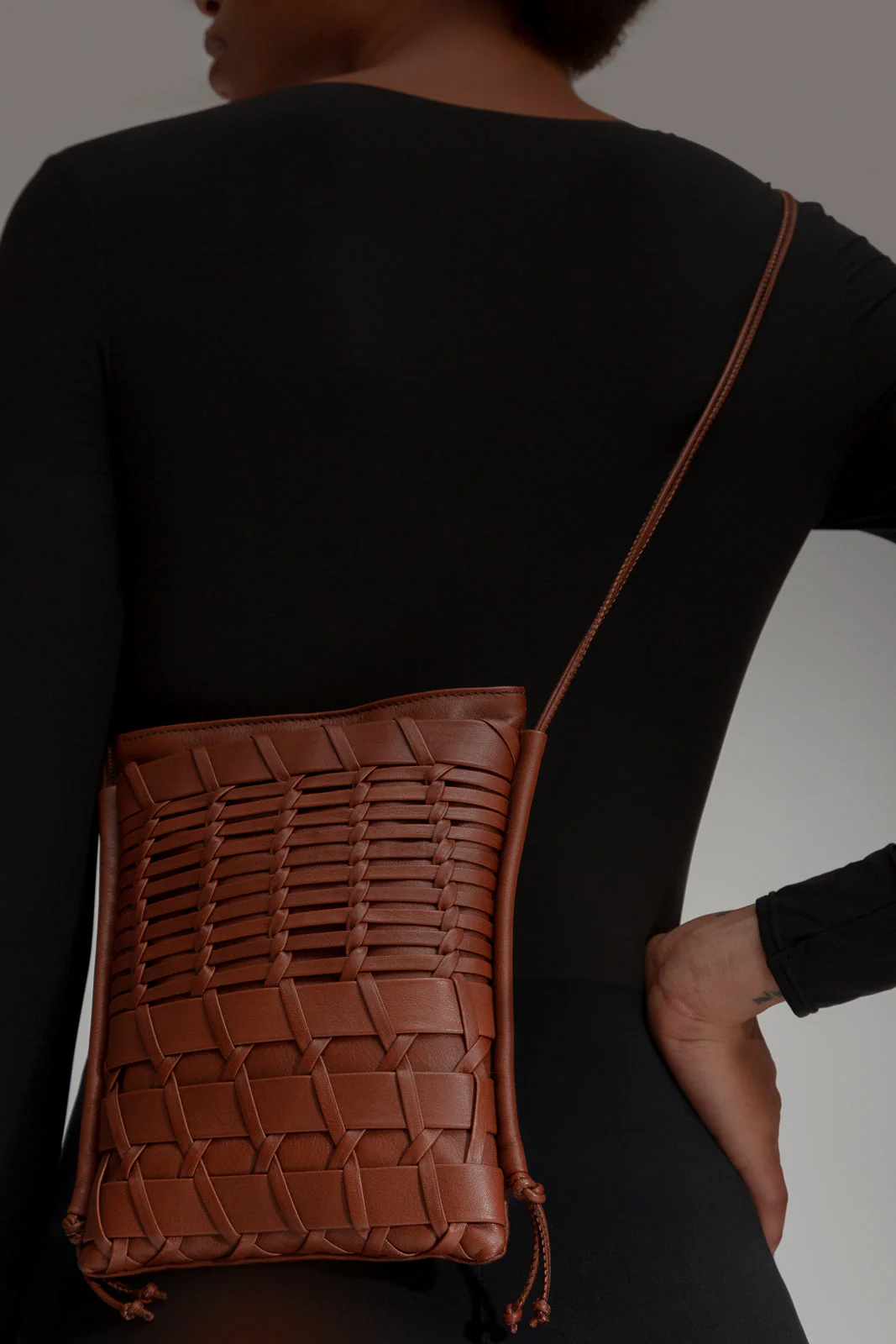 TRENA - Flat Square Crossbody Bag - Image 6