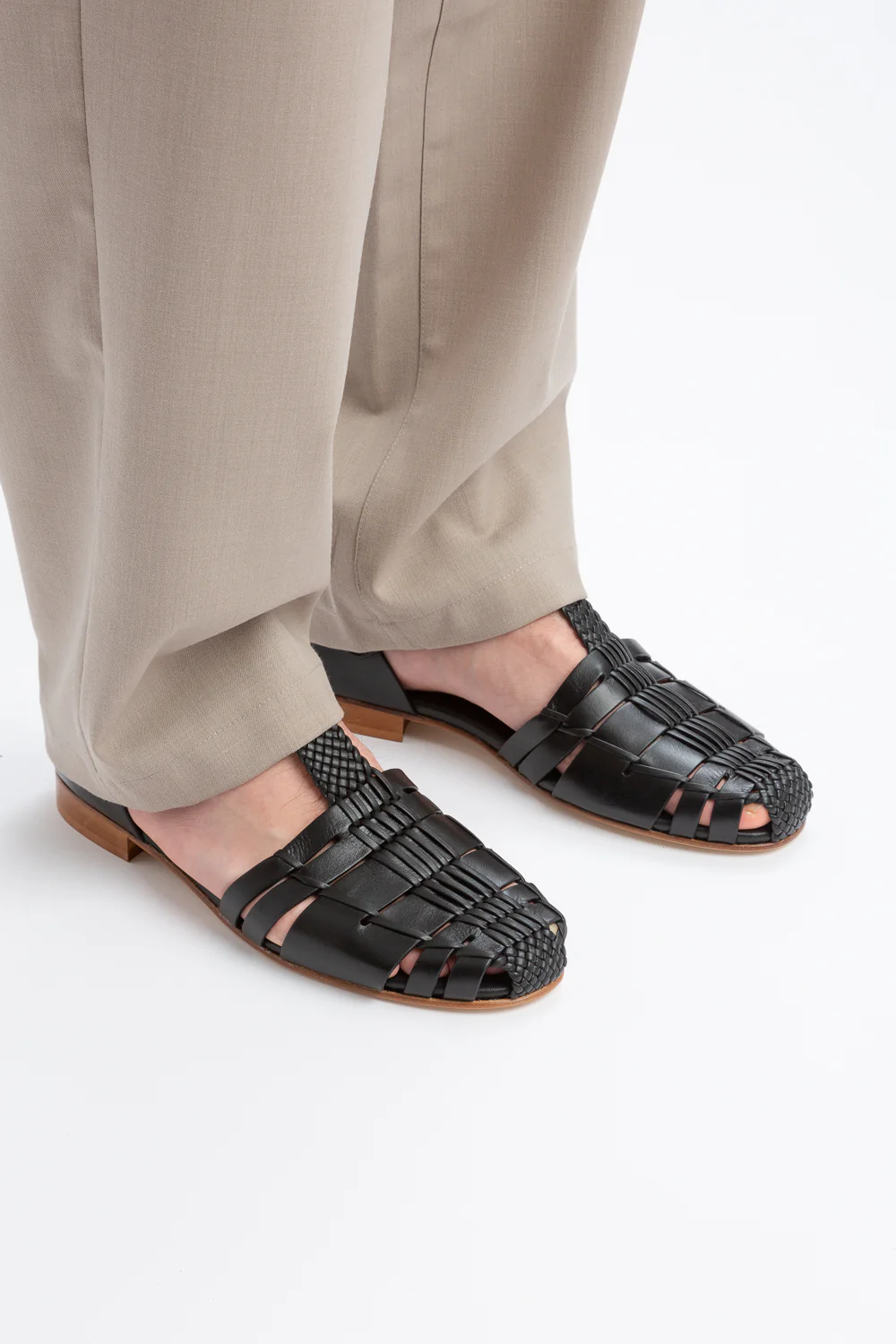 VEDRA - Men's Round-Toe Soft Fisherman Sandal - Image 5